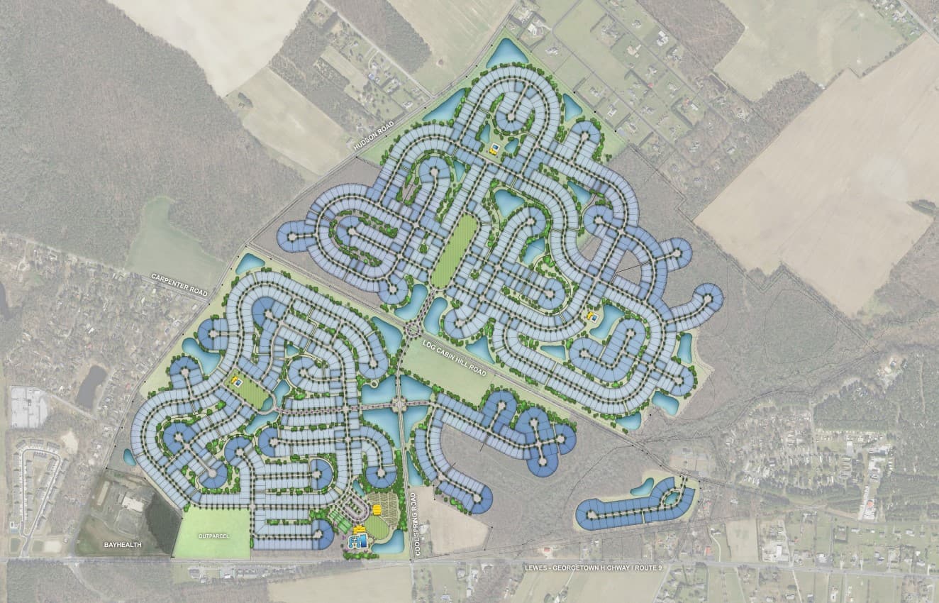 Cluster Subdivision Site Plan